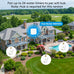 meross WiFi Water Timer for Garden Hose, Brass Inlet & Outet, Rain Skip