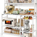 SUPERJARE Bakers Rack with Power Outlet, 35.4 Inches Coffee Bar with Basket