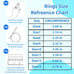 Smart Ring | No Subscription Fitness & Health Tracker Gold Size8