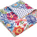 Levtex Home - Day Garden - Throw - Bold Floral - White Red Pink Green Ochre Teal - Throw (50x60in.) - Cotton