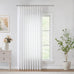 Vision Home White Pinch Pleated Semi Sheer Curtains 60Wx90Lx1