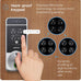 Lockly Visage Zeno Series Smart Lock with Facial Recognition, Fingerprint