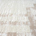 Abani Cream Area Rug for Living Room, Bedroom - Art Deco Pattern- 5' x 8' -Durable & Easy to Clean