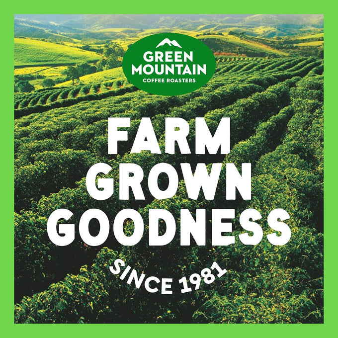 Green Mountain Coffee Roasters Half Caff Keurig Single-Serve K-Cup pods, Medium Roast Coffee, 72 Count