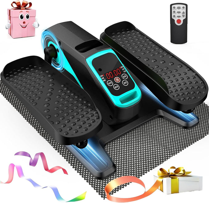 Under Desk Elliptical Leg Exerciser While Sitting for Seniors