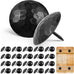 200 Pcs 1 Inch Large Iron Clavos Decorative Nails, Black
