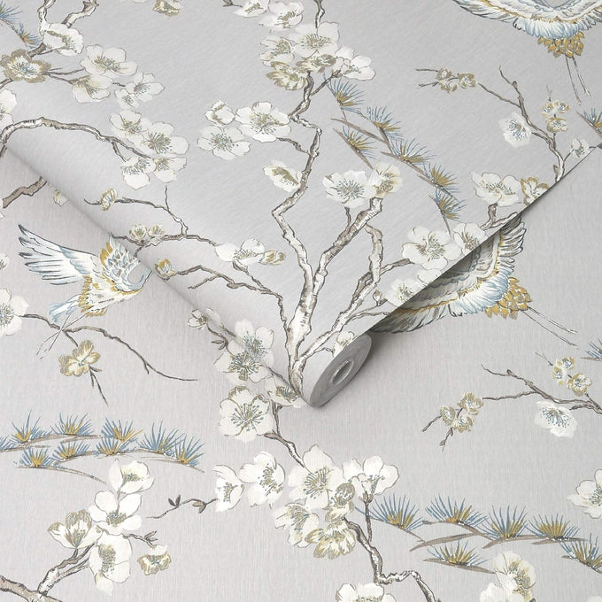 Kabuki Japan Blue Wallpaper