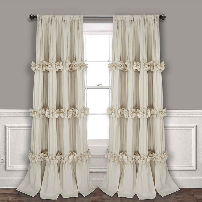 Homechoice Decor Thermal Insulated Window Curtains, 54" W x 84" L (Pair)