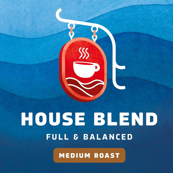 Seattle's Best Coffee K-Cup Pods House Blend Medium Roast, 6 Boxes 60 Pods