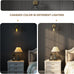 Black Grasscloth Self-Adhesive Wallpaper 23.6"x787"