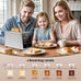 Smart Toaster 2 Slice with Touchscreen, 900W Stainless Steel Wide Slot 1.5 Inch, BreadID Tech Live Countdown Timer, Memory Function, Defrost Reheat for Bagel Waffle Bread, Kitchen Essentials