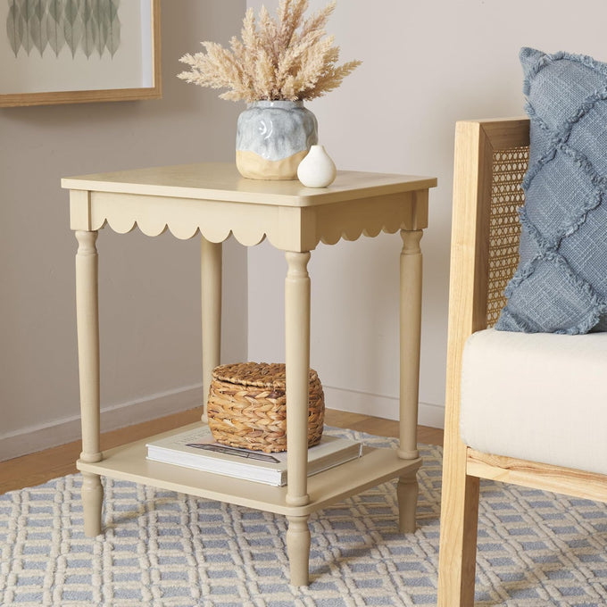 SAFAVIEH Home Collection Haven Natural Accent Table
