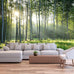 Reyhui Sunshine Forest Mural Wallpaper Landscape Tree