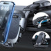 HTU Upgraded Strongest Suction No Block View Bendable Arm Car Phone Holder