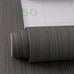 Black Grasscloth Self-Adhesive Wallpaper 23.6"x787"