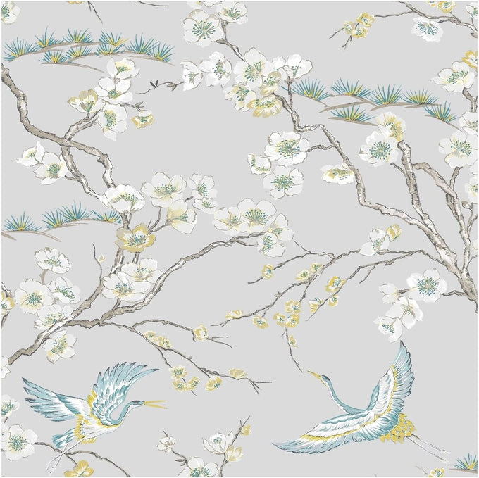 Kabuki Japan Blue Wallpaper
