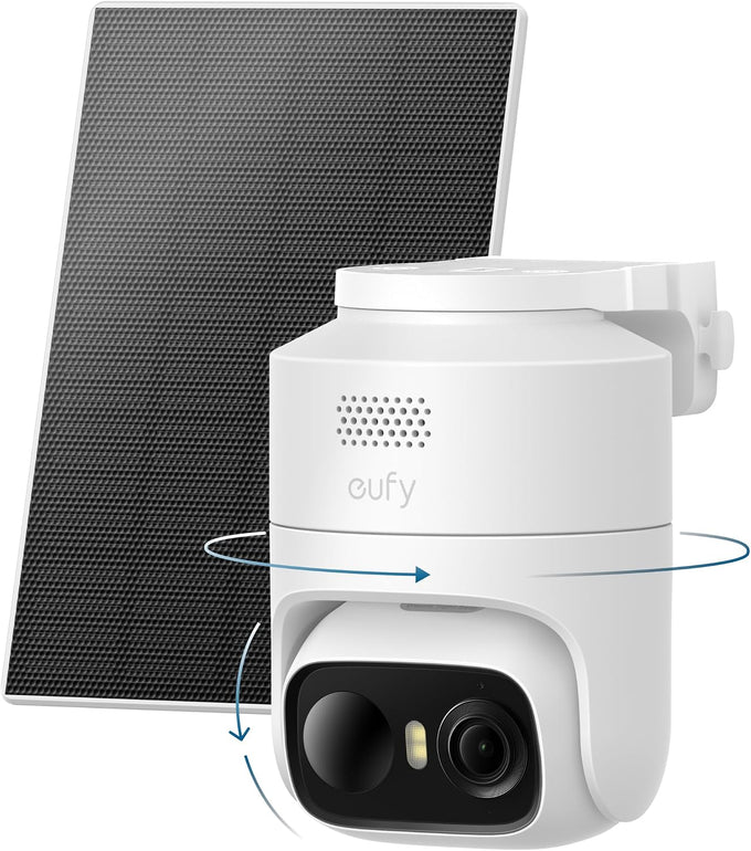 eufy Security eufyCam C37, Solar Cameras Wireless Outdoor,2K Resolution