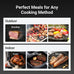 ThermoMaven WiFi Wireless Meat Thermometer, 2 Probes, Smart Base, 6 Sensors