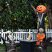 Stanbroil 10 Inch Fire Pits Imitated Human Metal Skull Halloween Decor
