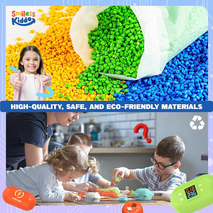 SMILESSKIDDO Science Kits Electronics STEM Kit 420+ Projects 35 Parts
