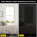 UNISHADES No Drill Cordless Roman Shades, 34×64 in, Room Darkening Beige
