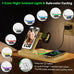 Dual Phone Foldable Wireless Charging Station for Apple, Couple&Family Use