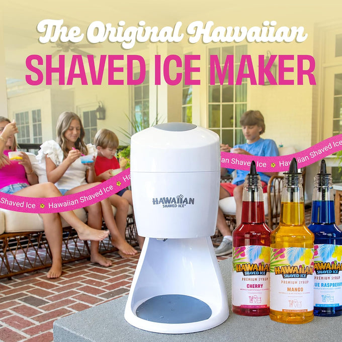 Hawaiian Shaved Ice Machine S900A, White