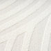 Abani Nomad Cream Tone-on-Tone Area Rug 5' x 8' for Living Room, Bedroom - Linear Curves Pattern - Durable & Easy to Clean