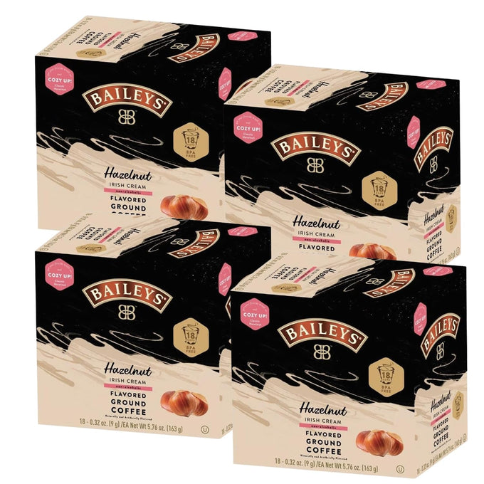 Bailey's Coffee, Original Irish Cream Flavored Single Serve Coffee Cups (for Keurig K-Cup Brewers) - 72 Count