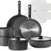 CAROTE 21pcs Pots and Pans Set Non Stick, Detachable Handle Cookware Sets