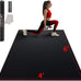 GymCope Large Exercise Mat for Home Workouts, 12x6/10x6/9x6/8x6/7x5/6x4 ft