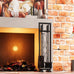 Fire Beauty 5-Piece Wrought Iron Indoor Fireplace Tools Set for Wood Stove