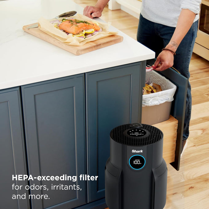 Shark NeverChange Air Purifier, HP152, Charcoal