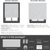 ChrisDowa Blackout Roller Shades,Cordless Blinds for Indoor Windows