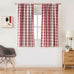 Sage Green Buffalo Plaid Full Blackout Curtains 95 Inches Length