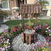 Notume Garden Wooden Decor Rustic Wishing Well Planter Outdoor Home Décor for Patio, Upgrade Wishing Well Garden, Yard Hanging Bucket Patio Lawn Backyard Home Decor