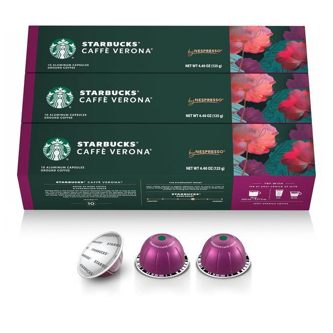 Starbucks by Nespresso Vertuo, Pike Place, Medium Roast Coffee 30-count