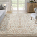Abani Oriental & Vintage Area Rug - 4'x6' Cream Rectangle Rug for Living Room & Bedroom - Alara Vintage Collection
