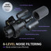 FIFINE AmpliTank K688CT Podcast Microphone Kit, USB/XLR Dynamic Vocal Mic