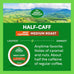Green Mountain Coffee Roasters Half Caff Keurig Single-Serve K-Cup pods, Medium Roast Coffee, 72 Count