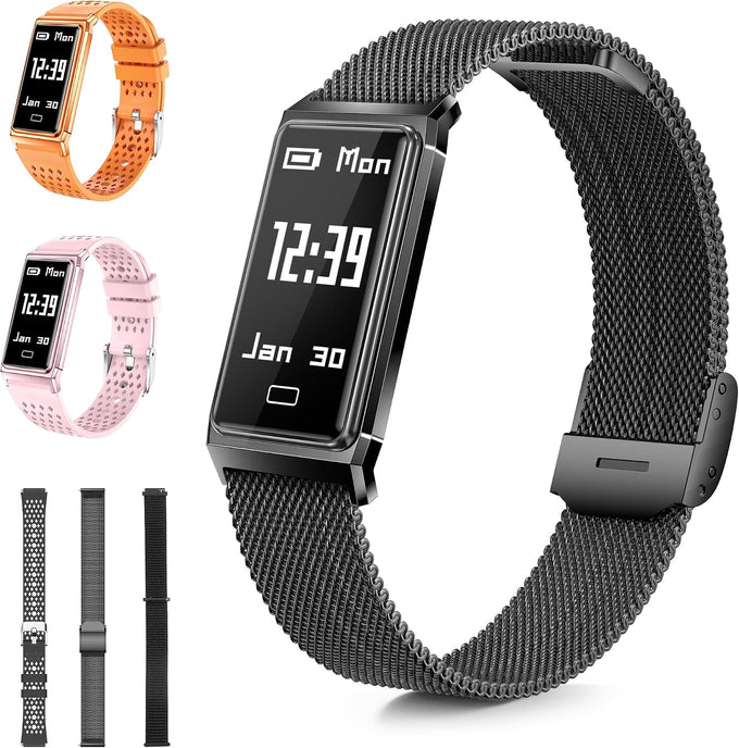 Fitness Tracker with Heart Rate & Sleep Tracking