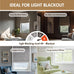 Madison Park Roman Shade, Blackout Blinds Thermal Insulated, 35x64 Linen