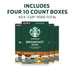 Starbucks K-Cup Coffee Pods, Breakfast Blend Medium Roast, 40 Count