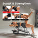 Sunny Health & Fitness Multifuntion Hip Thrust Machine & Glute Trainer