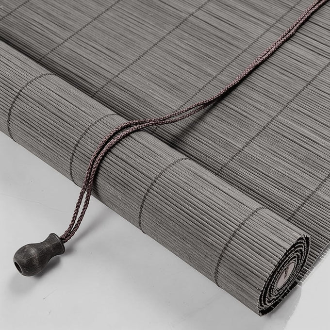 Bamboo Blinds for Interior Windows, 48"W X 63"H Bamboo Roller Shades Indoor