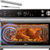 Typhur Sync Air Fryer Oven with Wireless Meat Thermometer Probe, AI Recipes