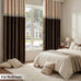 GIGIZAZA Velvet Curtains 96 Inch for Living Room 2 Panels Champagne Brown