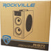 Rockville RHB70 100W 2.1 Powered Home Theater Speaker System, Cherry Wood