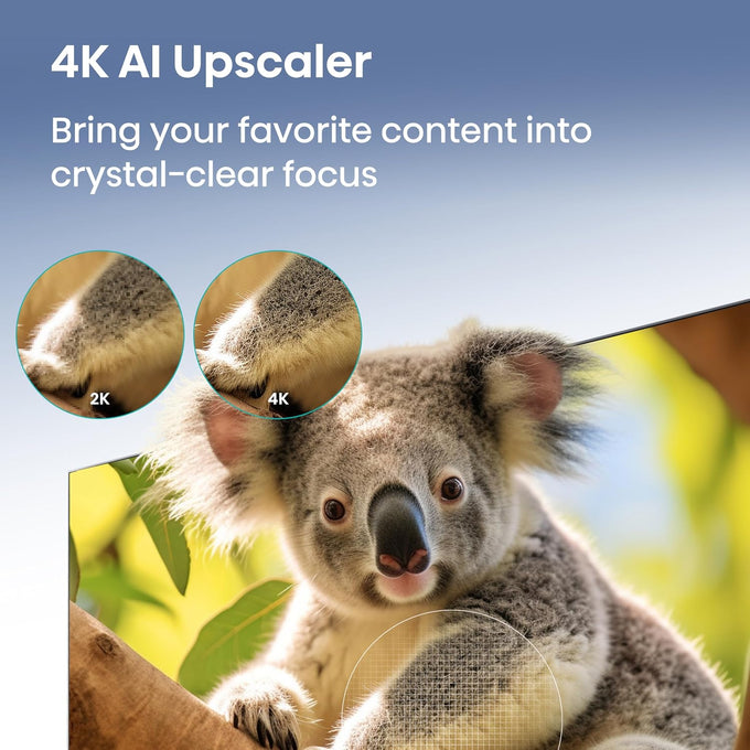 Hisense A7 Series 43-Inch Class 4K UHD Smart Google TV with Voice Remote, Game Mode Plus, Chromecast Built-in (43A7N, 2024 Model)