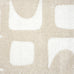 Abani Nuevo Collection Area Rug - Modern Geometric Beige/Cream Design - 4'x6' - Easy to Clean - Durable for Kids and Pets - Non-Shedding - Medium Pile - Soft Feel - for Living Room, Bedroom & Office
